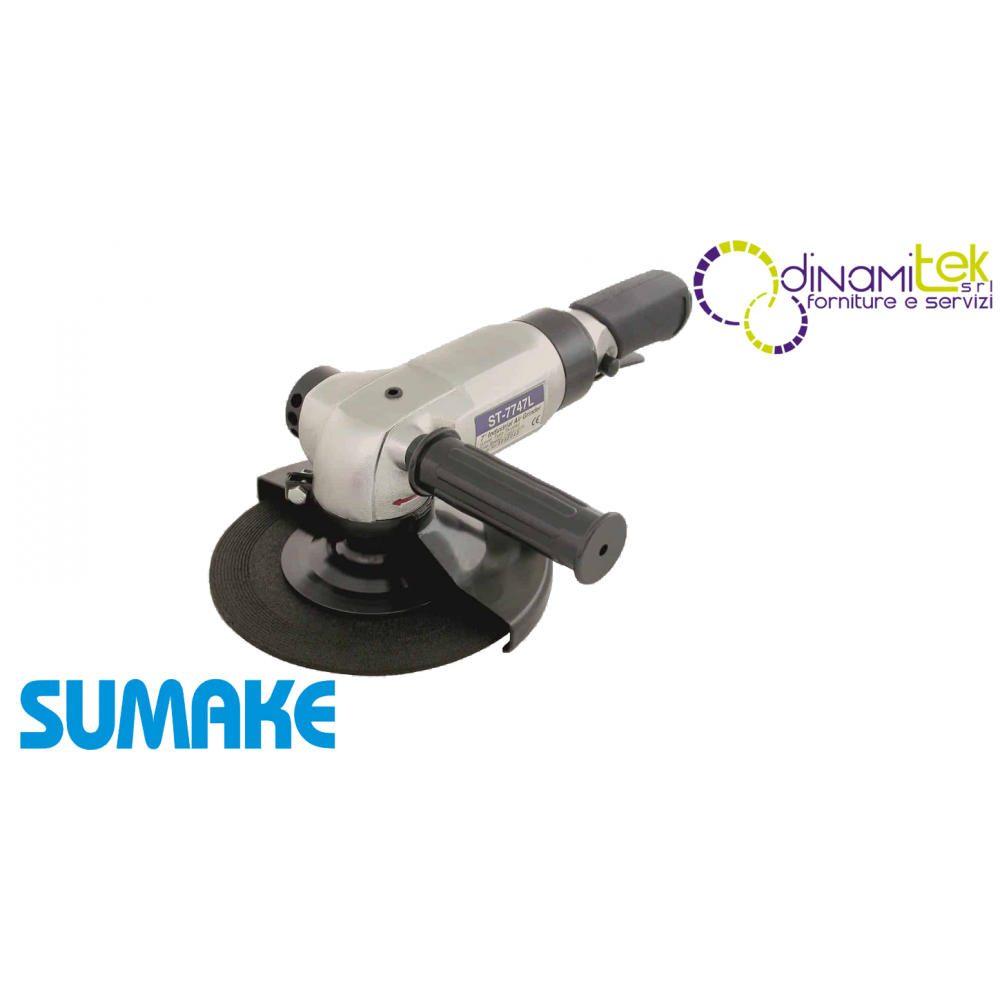 ST-7747L-A SMERIGLIATRICE ANGOLARE PNEUMATICA DA 7" Dinamitek 1