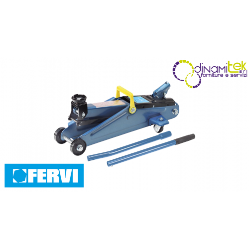 0060 - CRICCO IDRAULICO PORTATILE 2 TON FERVI Dinamitek 1