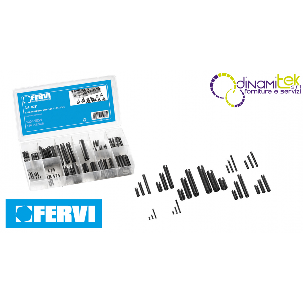 0231 - ASSORTIMENTO SPINE ELASTICHE FERVI Dinamitek 1