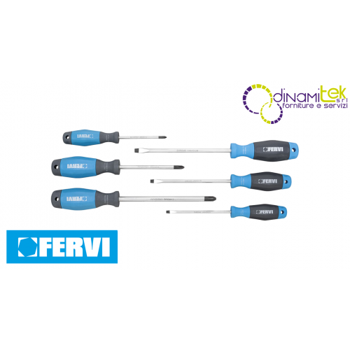 C880/006 - SERIE GIRAVITI 6 PZ FERVI