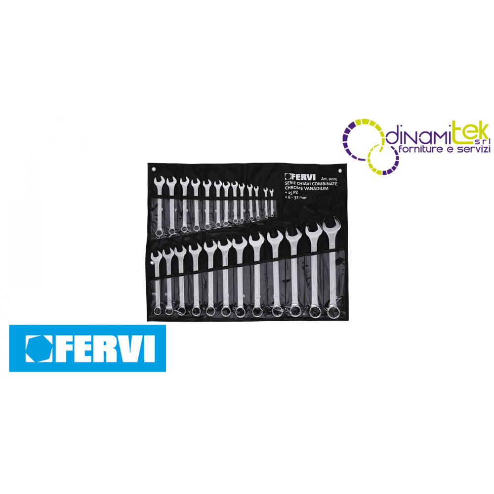 0223 - SERIE CHIAVI COMBINATE FERVI Dinamitek 1