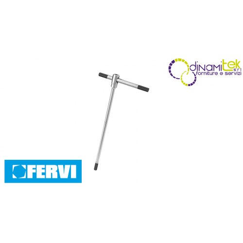 CHIAVE ESAGONALE MASCHIO A “T” 6 MM FERVI Dinamitek 1
