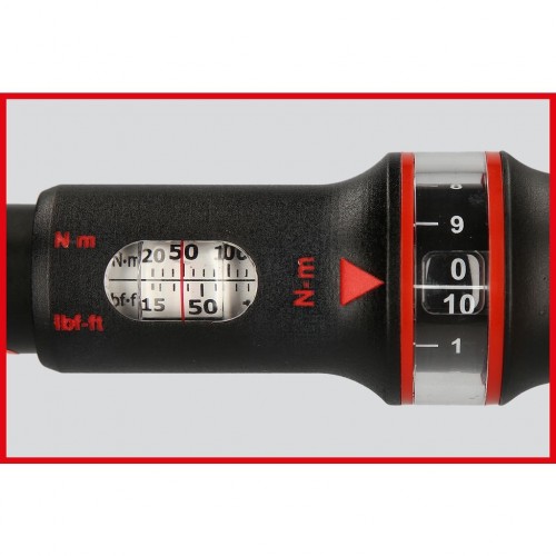 KS TOOLS 516.1432 CHIAVE DINAMOMETRICA 1/2" A QUADRO SCORREVOLE 20-100 Nm ERGOPREC Dinamitek 11