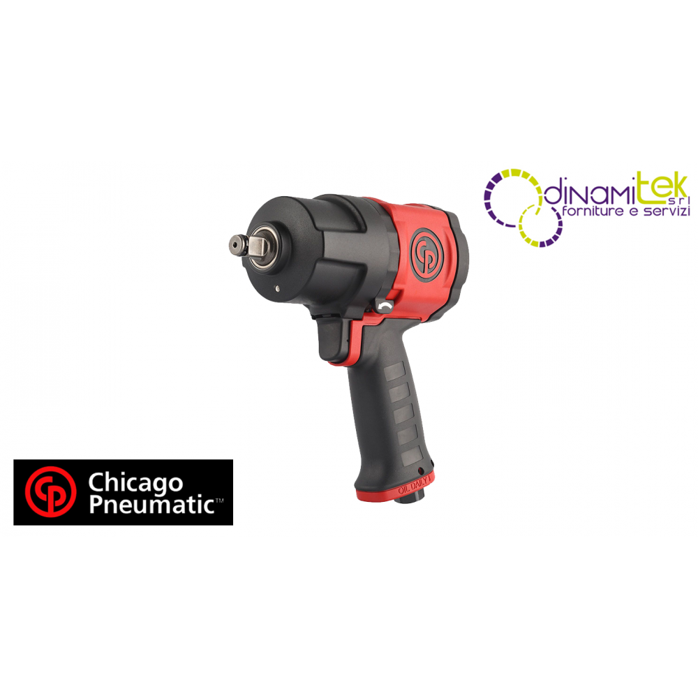 CHICAGO PNEUMATIC CP7748 AVVITATORE PNEUMATICO AD IMPULSI 1/2" Dinamitek 2