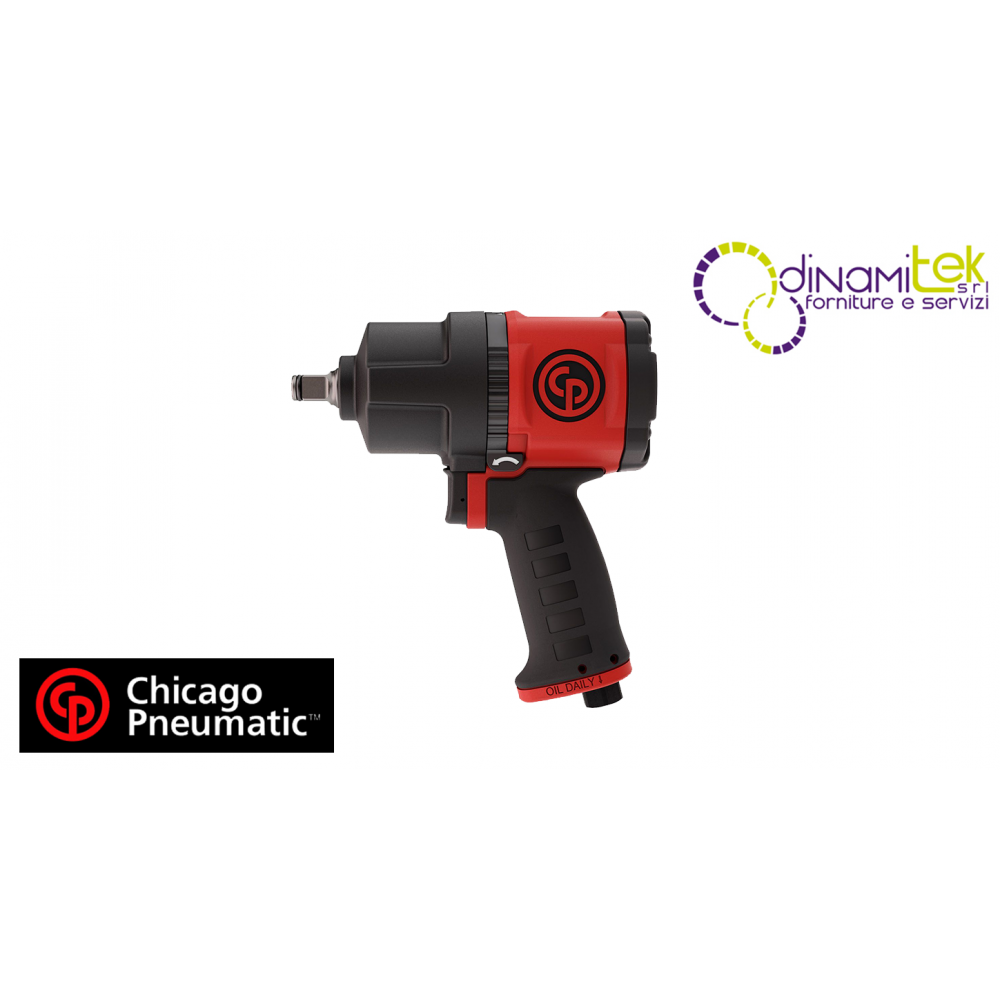 CP7748 AVVITATORE PNEUMATICO AD IMPULSI 1/2" Dinamitek 2