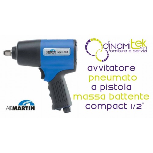 MW-6128V1 IMPACT WRENCH PNEUMATIC PISTON COMPACT AIRMARTIN Dinamitek 1