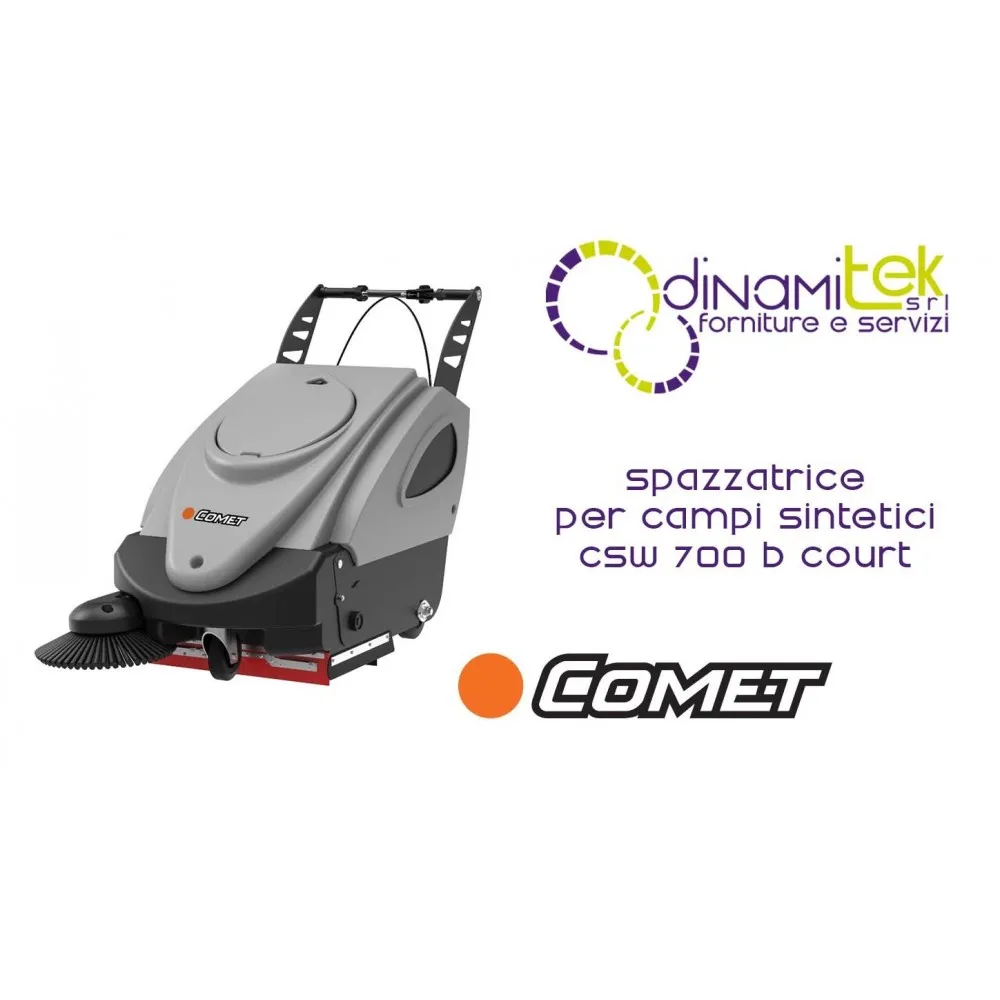 CSW 700 B COURT SPECIAL SWEEPER FOR SYNTHETIC FIELDS COMET Dinamitek 1