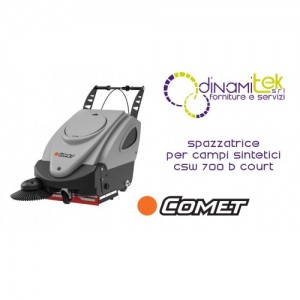 BALAYEUSE SPéCIALE POUR TERRAINS SYNTHéTIQUES CSW 700 B COURT COMET Dinamitek 1
