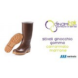 RODILLA BOTAS ALTAS DE MARTINELLO DE CAUCHO NATURAL, MARRóN, TANQUE DE Dinamitek 1