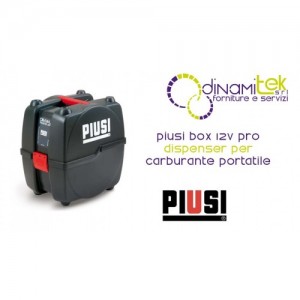 TRAGBARE ZAPFSäULE PIUSI BOX 12 V PRO – F0023101B Dinamitek 1