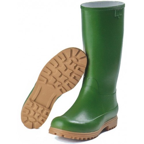 Stivali al ginocchio Martinello in gomma naturale, verde, carrarmato