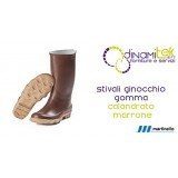 KNIE-HOHE STIEFEL MARTINELLO NATURKAUTSCHUK, GUMMI, KALANDRIERT Dinamitek 1