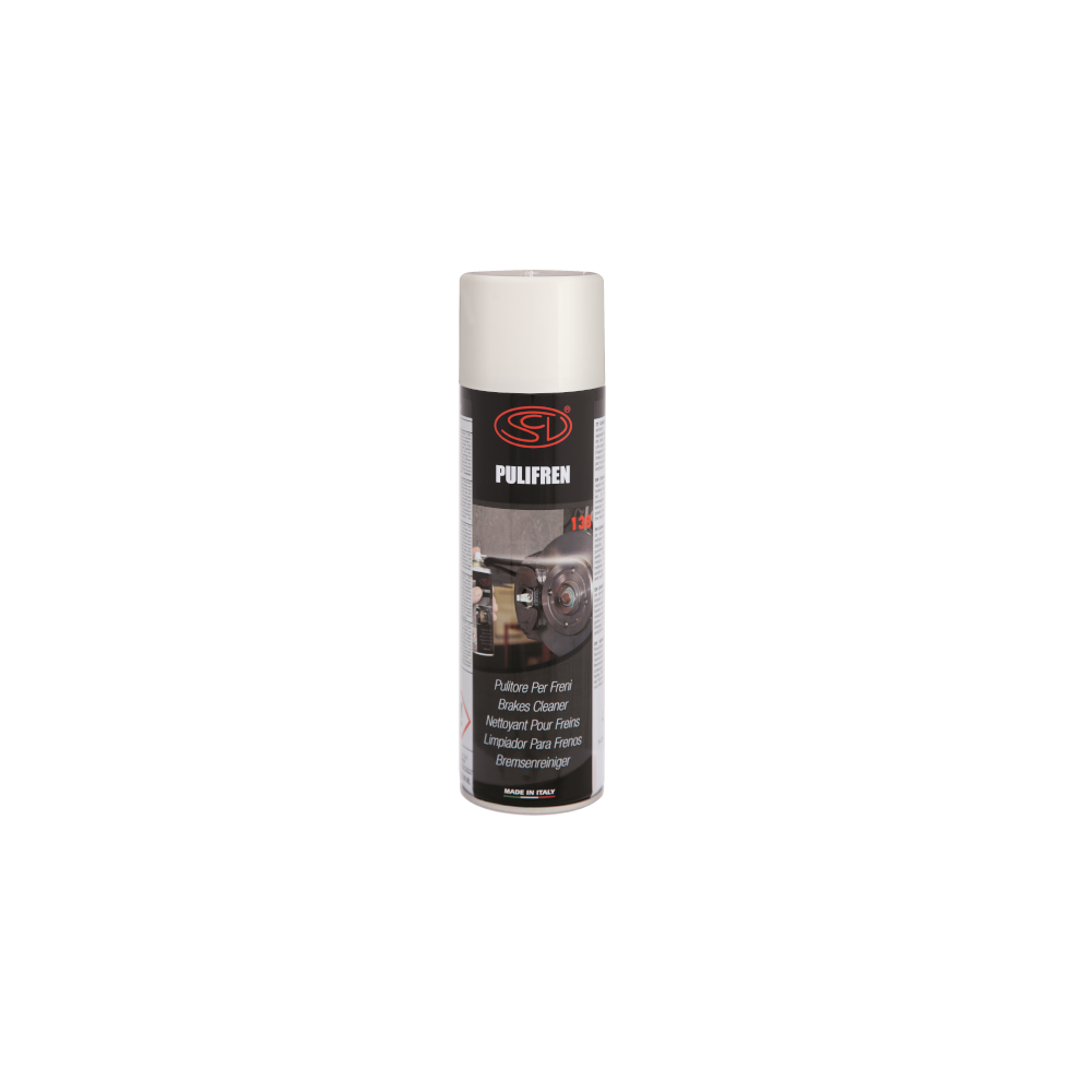 13810/05 PULIFREN - LIMPIADOR DE FRENOS EN SPRAY 500ML SILICONAS COMERCIALES Dinamitek 2