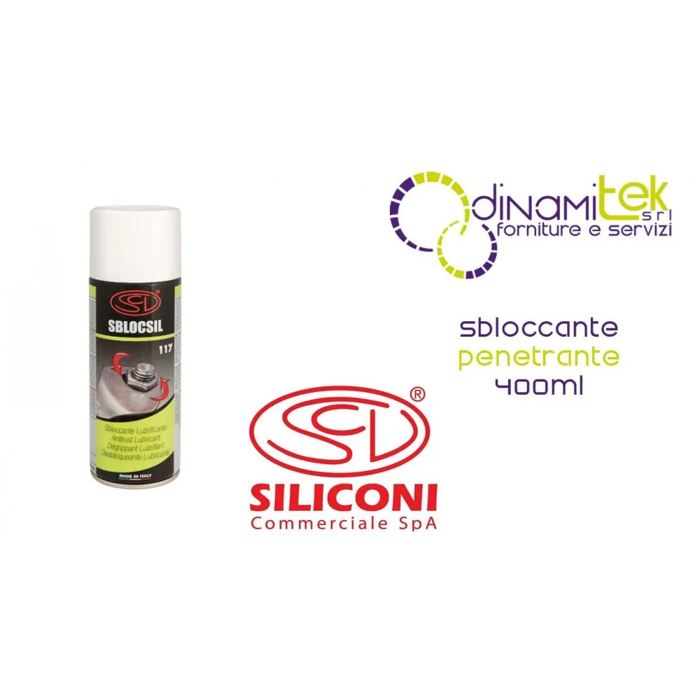 11710/04 SBLOCSIL - AGENT DE DéMOULAGE PéNéTRANT 400 ML SILICONES COMMERCIALES Dinamitek 1