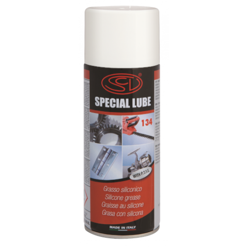 13410/04 LUBRIFIANT SPéCIAL - GRAISSE EN SPRAY PTFE 400 ML SILICONES COMMERCIAUX Dinamitek 2