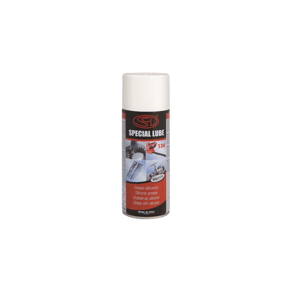 13410/04 LUBRIFIANT SPéCIAL - GRAISSE EN SPRAY PTFE 400 ML SILICONES COMMERCIAUX Dinamitek 2