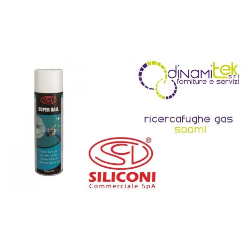 11110/05 SUPER BALL - GAS LEAK DETECTOR 500ML COMMERCIAL SILICONES Dinamitek 1