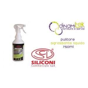 40650/75 SUPER CLEANER - LIQUID DEGREASER CLEANER 750ML COMMERCIAL SILICONES Dinamitek 1
