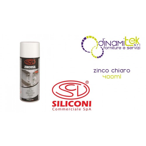 14510/04 ZINCOSIL 400 - ZINC TRANSPARENT 400 ML SILICONES COMMERCIALES Dinamitek 1
