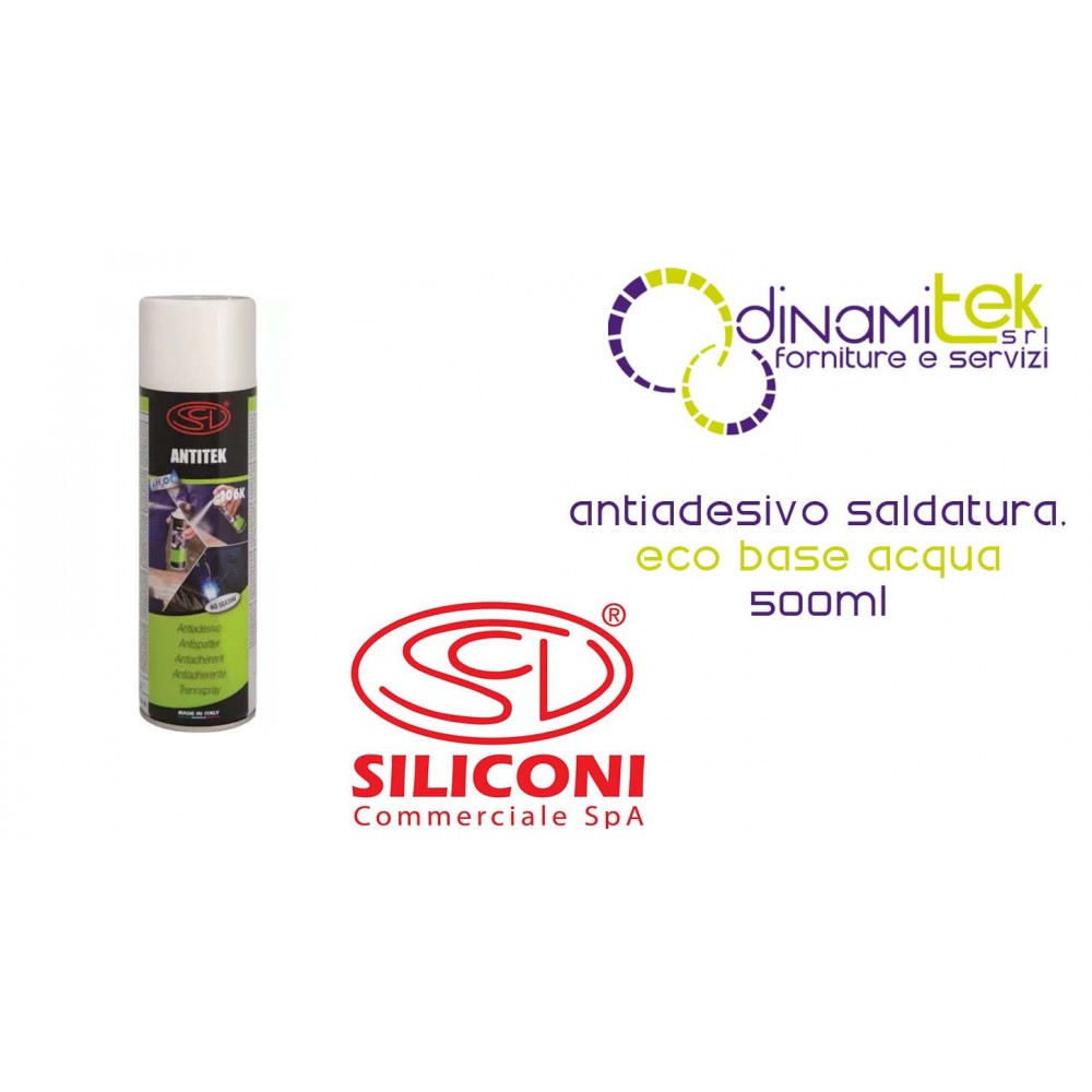 10610/05K ANTITEK - SILICONAS COMERCIALES ANTIADHERENTES PARA SOLDADURA, ECOLóGICAS, BASE AGUA, 500 ML Dinamitek 1