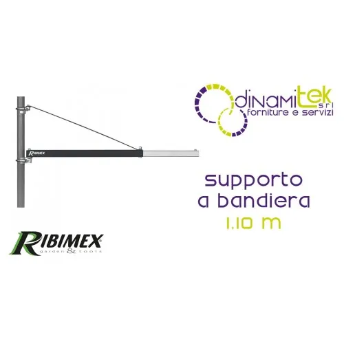 PP121 - SUPPORT DE DRAPEAU RIBIMEX 1,10 M Dinamitek 1