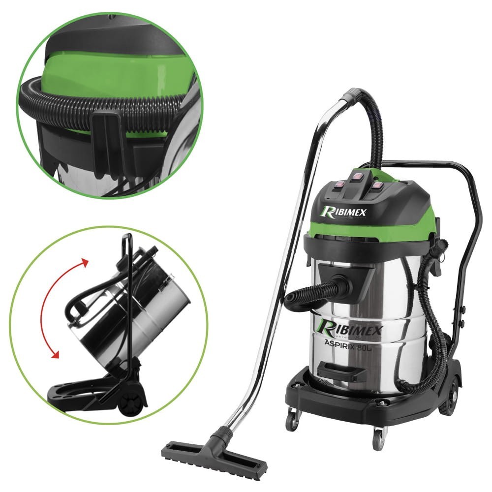 PRASP81LX3 - ASPIRIX 80 L ABSAUGGERäT 3X1000 MIT RIBIMEX Dinamitek 2
