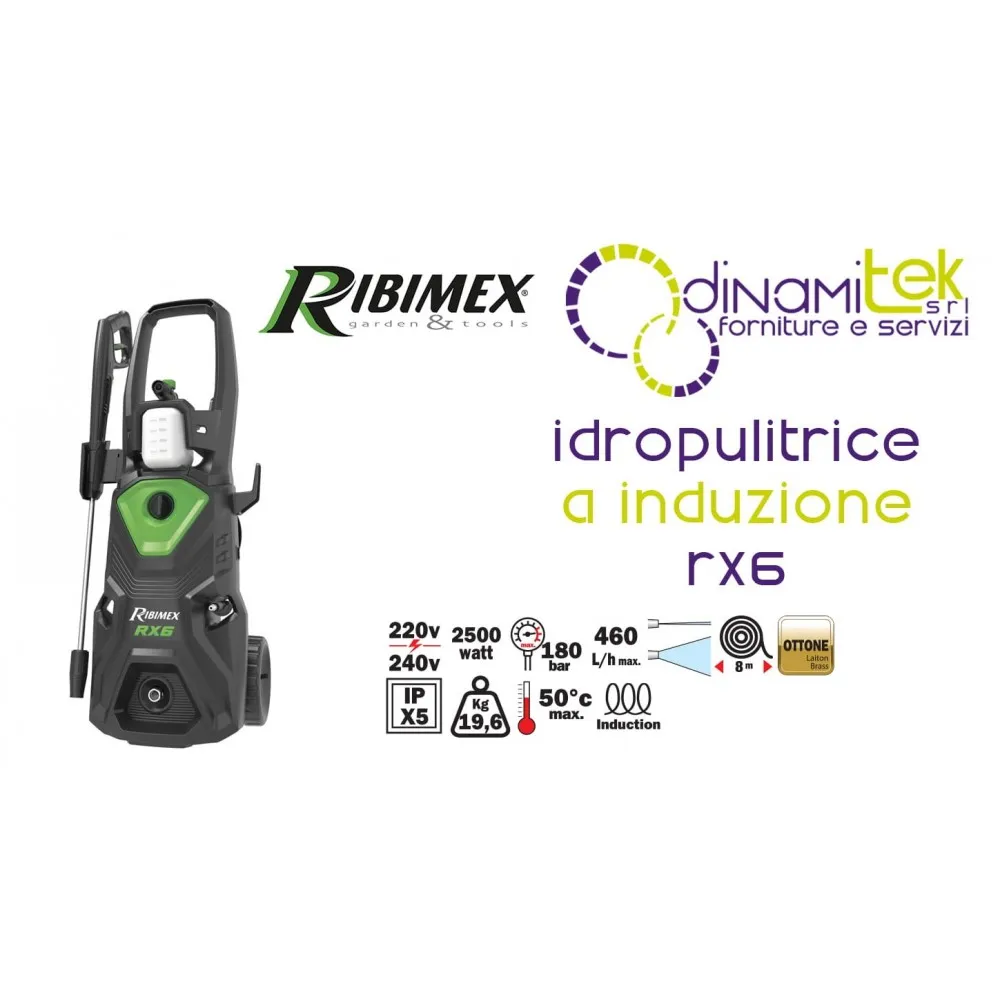 PRNHP06 - NETTOYEUR HAUTE PRESSION à INDUCTION RX6 - RIBIMEX Dinamitek 1