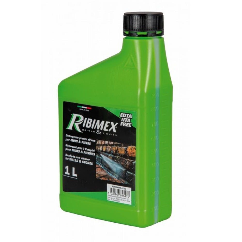 PRNHPA-DET03 - NETTOYANT MURS ET PIERRES 1 L POUR NETTOYEUR HAUTE PRESSION RIBIMEX Dinamitek 2