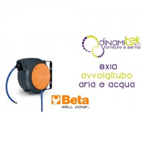 1900S 8X10 AIR AND WATER HOSE REEL 10M DIAMETER 8 BETA Dinamitek 1