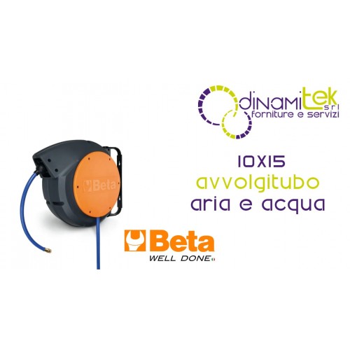 BETA 1900M 10X15 AVVOLGITUBO ARIA E ACQUA 10 M DIAMETRO 8 BETA Dinamitek 1