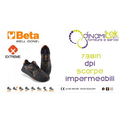 7381N 0-GRAVITY EXTREME BETA WATERPROOF WORK SHOES Dinamitek 1