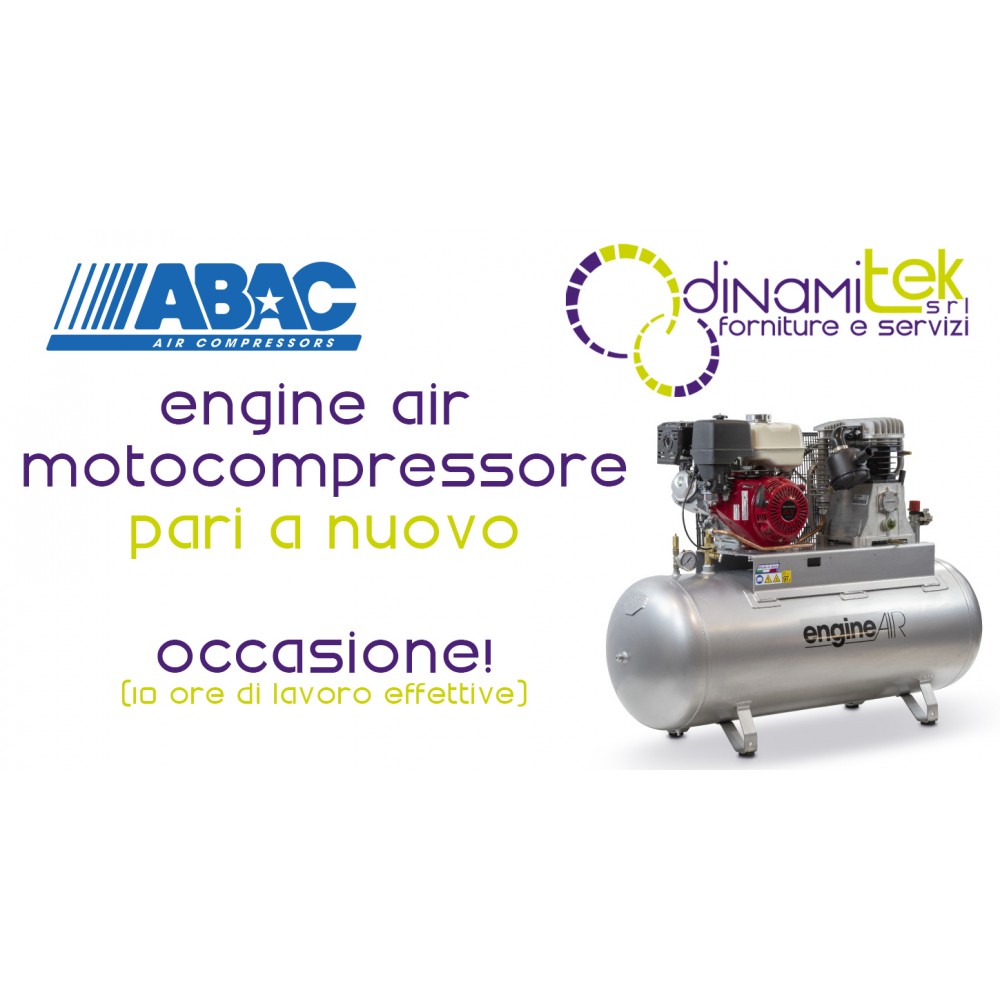 COMPRESOR DE PISTóN DE GASOLINA ENGINEAIR 12/270 14ES PARA MOTORES DE COMBUSTIóN INTERNA ABAC Dinamitek 2