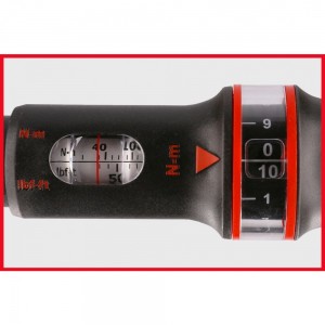 KS TOOLS 516.1442 CHIAVE DINAMOMETRICA 1/2" A QUADRO SCORREVOLE 40-200 Nm ERGOPREC Dinamitek 12