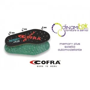 COFRA ANTI-GERUCH MEMORY PLUS EINLEGESOHLEN Dinamitek 1