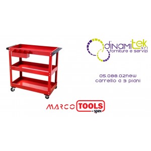 SPIN 05.088.02 NEW CARRELLO A 3 PIANI Dinamitek 1