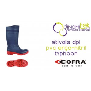 BOTAS DE SEGURIDAD DE TRABAJO DE PVC TYPHOON COFRA Dinamitek 1