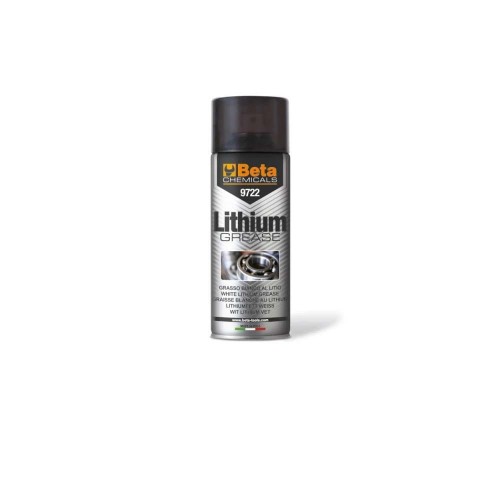 9722 GRASA DE LITIO BLANCA EN AEROSOL - GRASA DE LITIO EN AEROSOL 400 ML BETA Dinamitek 2