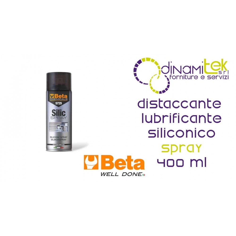 9729 SILIKON-TRENN- UND SCHMIERMITTEL - SILIC SPRAY 400 ML BETA Dinamitek 1