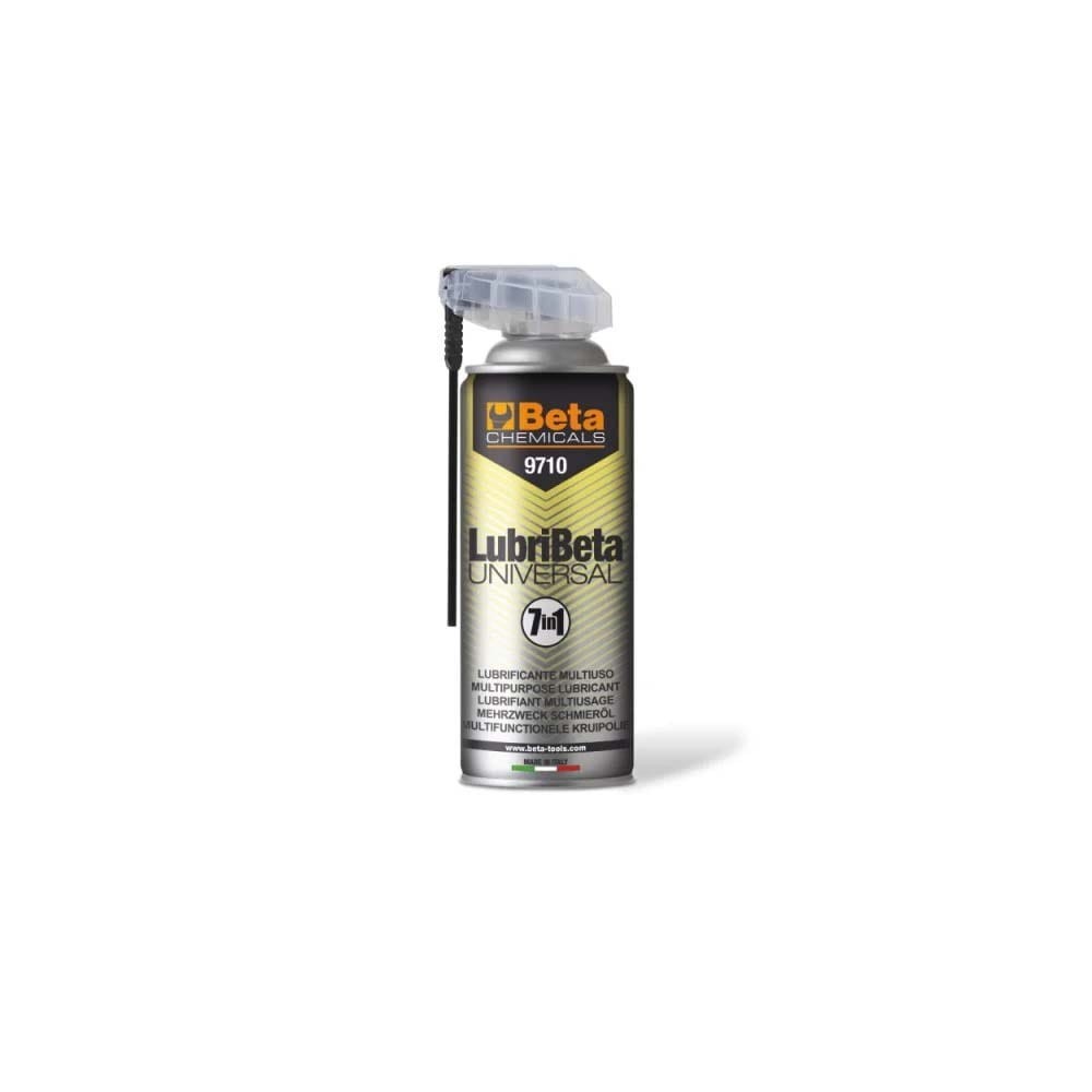 9710 MULTIPURPOSE LUBRICANT RELEASE AGENT 7 FUNCTIONS - LUBRIBETA UNIVERSAL SPRAY 400 ML BETA Dinamitek 2
