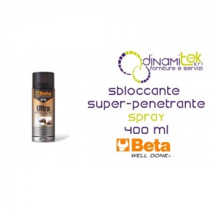 9712 DESBLOQUEADOR, SUPERPENETRANTE - ULTRA SBLOCK SPRAY 400 ML BETA Dinamitek 1