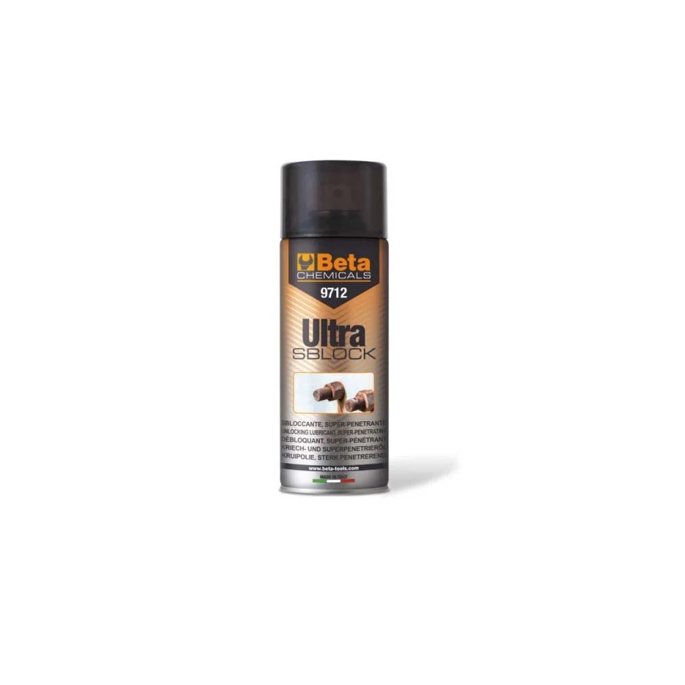 9712 DESBLOQUEADOR, SUPERPENETRANTE - ULTRA SBLOCK SPRAY 400 ML BETA Dinamitek 2