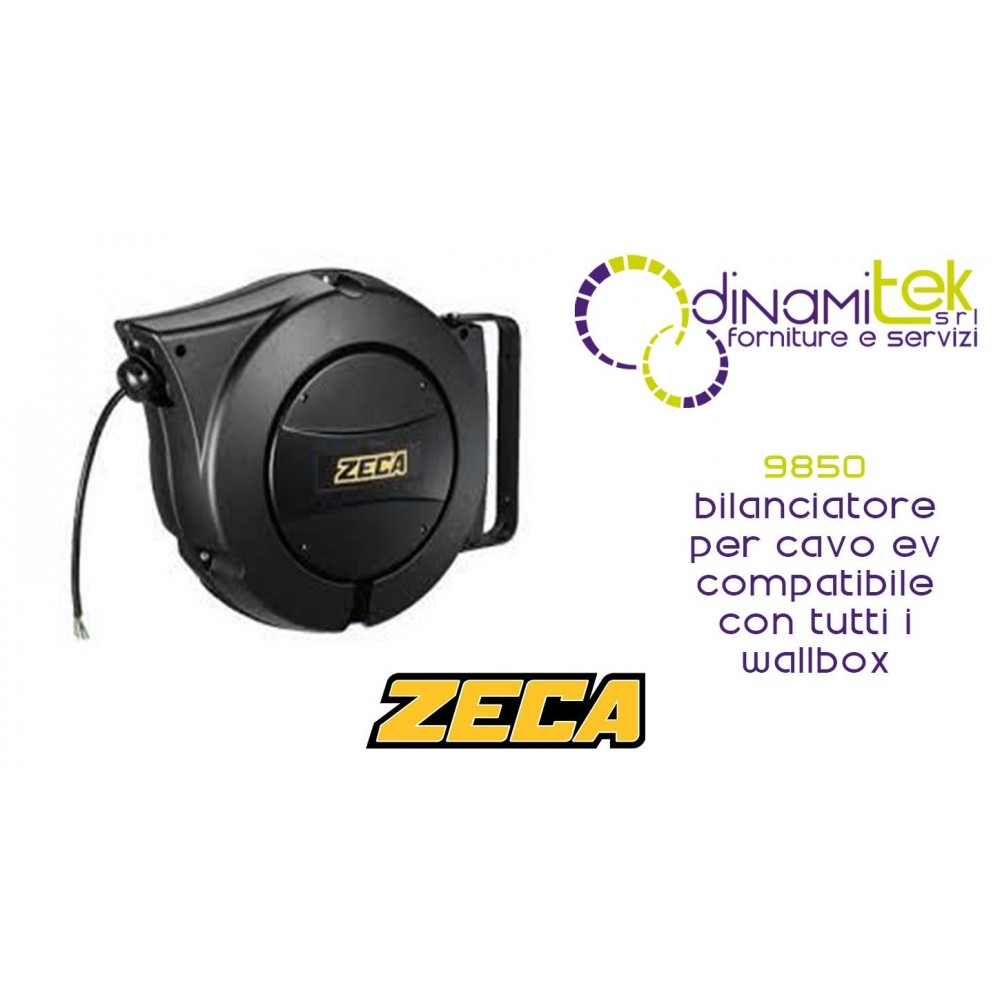ZECA 9850: EV CABLE BALANCER FOR CHARGING ELECTRIC CARS | ORDER AND SAFETY MADE IN ITALY Dinamitek 1