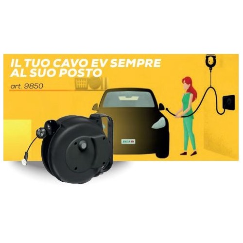 ZECA 9850: EV CABLE BALANCER FOR CHARGING ELECTRIC CARS | ORDER AND SAFETY MADE IN ITALY Dinamitek 2