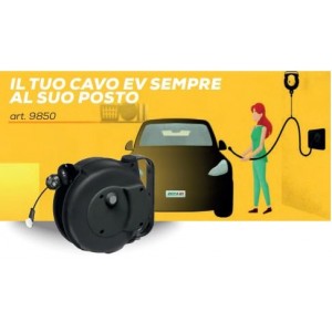 ZECA 9850: EV-KABELBALANCER ZUM LADEN VON ELEKTROAUTOS | ORDNUNG UND SICHERHEIT MADE IN ITALY Dinamitek 2