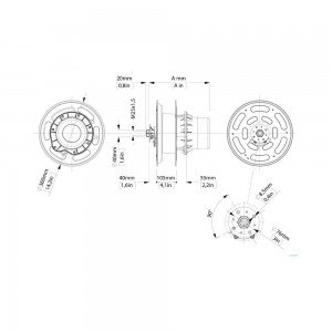 CARRETE DE CABLE ZECA 142405 DATAFLUX - IP65 MULTICANAL Dinamitek 3