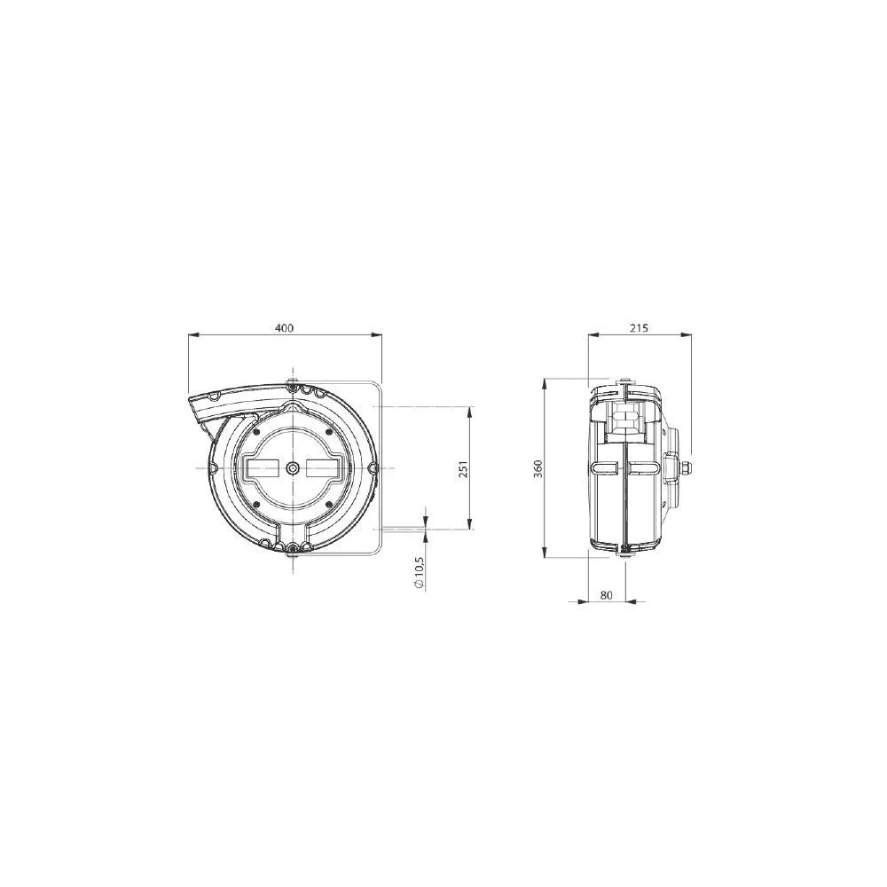 ZECA 671205 DATAFLUX-KABELTROMMEL SERIE 67 – IP65-SIGNALE Dinamitek 3