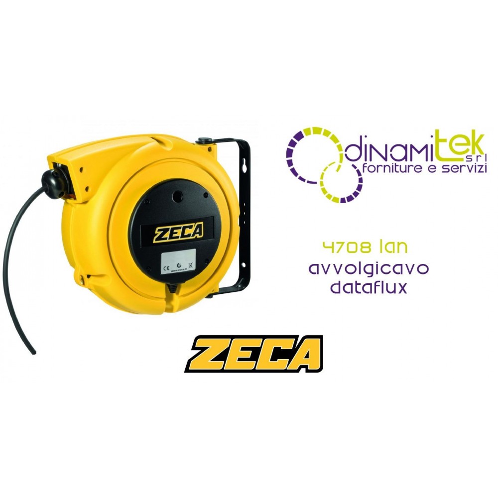 ENROULEUR DE CâBLE ZECA 4708 LAN DATAFLUX - ETHERNET INDUSTRIEL Dinamitek 1