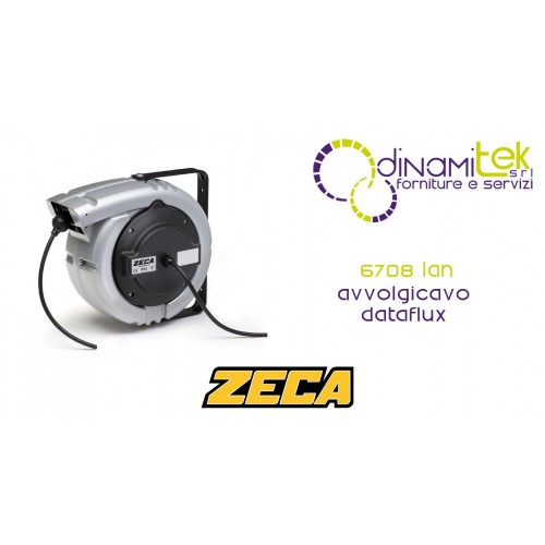 ZECA 6708 LAN DATAFLUX KABELTROMMEL - IP65 INDUSTRIAL ETHERNET Dinamitek 1