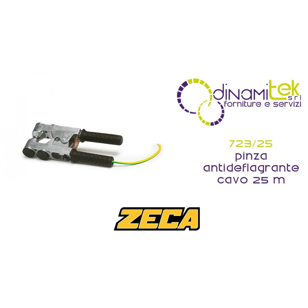 PINCE ANTIDéFLAGRANTE ATEX | CâBLE DE 25 M 723/25 ZECA Dinamitek 1