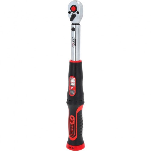 KS TOOLS 516.9012 CHIAVE DINAMOMETRICA 1/4" A CRICCO REVERSIBILE 5-25 Nm INFINITOOL Dinamitek 3
